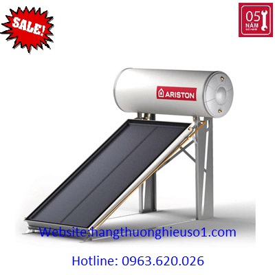 Bình năng lượng mặt trời Ariston tấm phẳng 150L mái bằng